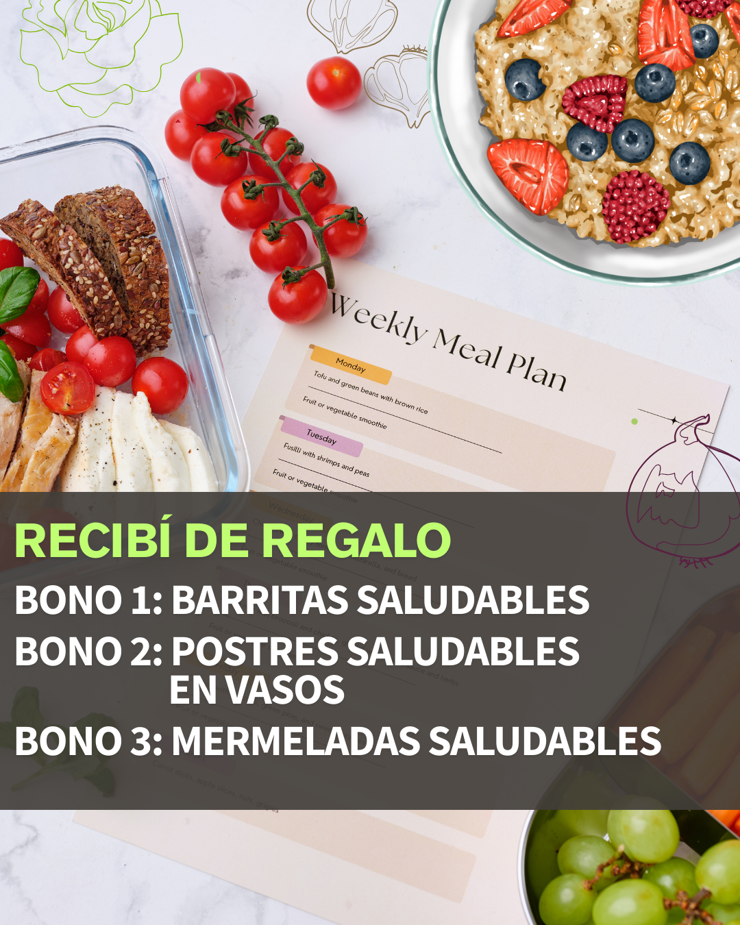 Emprendé y ganá con viandas saludables