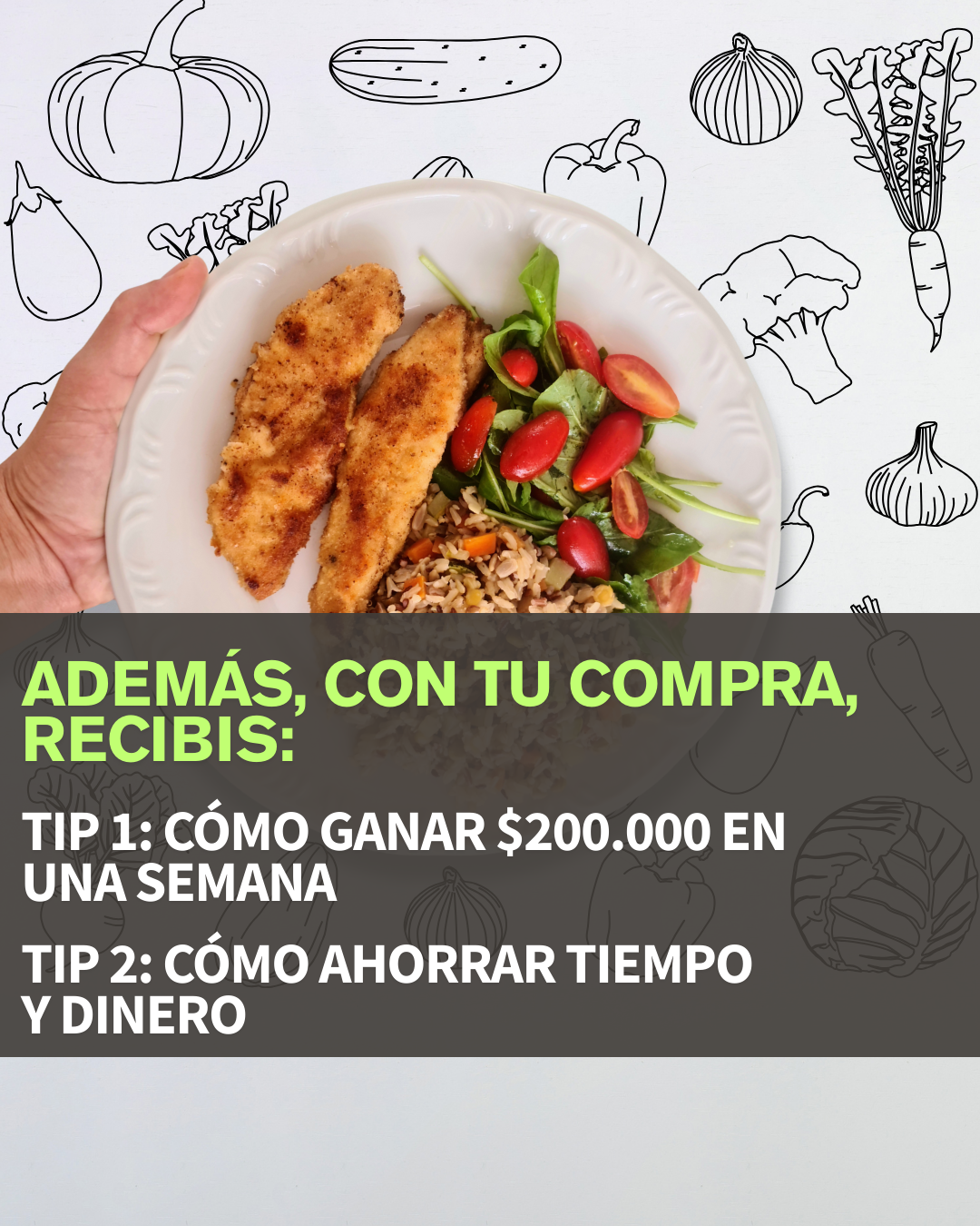 Emprendé y ganá con viandas saludables